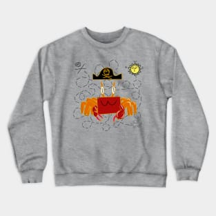 Captain Crab’s Treasure Crewneck Sweatshirt